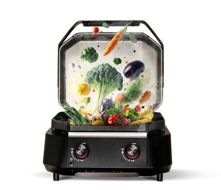 Газовая планча G-500 с двумя пальниками Cozze 90520