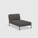 Модульный диван LEVEL CHAISELONG DARK GREY, BASIC Houe 12209-9851