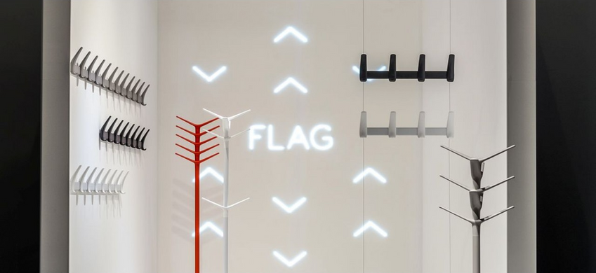 Дизайнерская вешалка Flag VE Pedrali 5144VE
