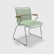 Кресло CLICK DINING CHAIR BAMBOO ARMRESTS, DUSTY GREEN Houe 10801-7618