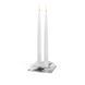 Набір підсвічників SQUARE CANDLE silver Hoefats 00367