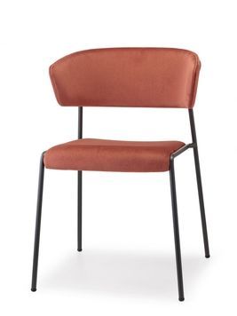 Крісло Lisa 2851 antracite terracotta S-CAB 2851VA-V4-39