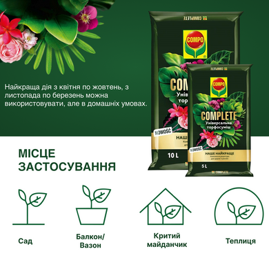 Торфосмесь Complete 5 л Compo 3184