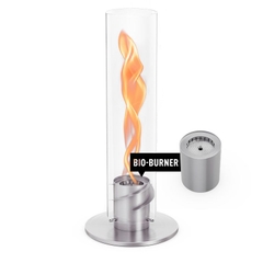 Биокамин-настольный огонь Spin 1500 с био-горелкой Silver Hoefats 00509