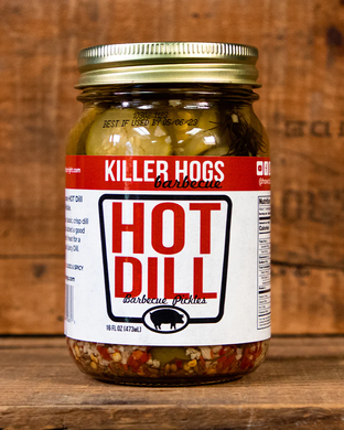 Маринованные огурцы Hot Dill Killer Hogs PIC-HOTDILL