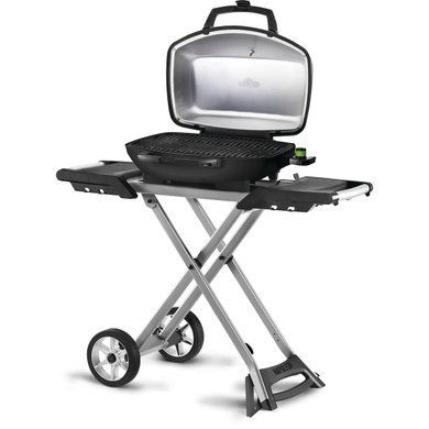 Электрический гриль Napoleon TravelQ PRO285EX на подставке с колесами Napoleon PRO285EX-BK