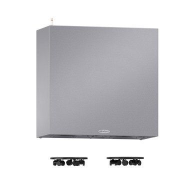 Кашпо с автополивом CANTO Stone 80 wide графитово-чёрный Lechuza 13742