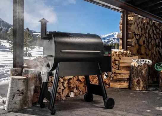 Пеллетный гриль Pro 780 с WiFIRE черный Traeger TFB78GLEC