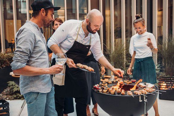 Набір BOWL 70 Plancha BBQ Set high Hoefats 00647