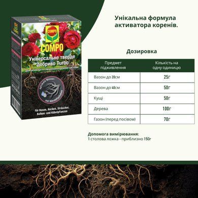 Активатор корней TURBO 700 г Compo 7040