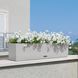 Балконне кашпо з автополивом Balconera Cottage 80, бежевий Lechuza 15456