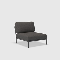 Модульный диван LEVEL SINGLE MODULE DARK GREY, BASIC Houe 12205-9851