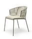 Вуличне крісло Lisa Fil&ograve; Nest 2899 mocha clay cream S-CAB 2899VK-N18-H2