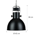 Підвісний інфрачервоний електричний обігрівач Heatbell ceiling smart 2 кВт Blumfeldt 10038417