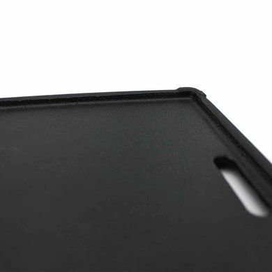 Двусторонняя чугунная планча для грилей S-Series 43 &times; 19,6 см Santos 230629
