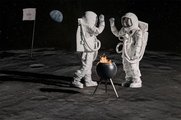 Вогнище MOON 45 Fire bowl with high stand Hoefats 00717