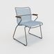 Кресло CLICK DINING CHAIR BAMBOO ARMRESTS, DUSTY LIGHT BLUE Houe 10801-8018