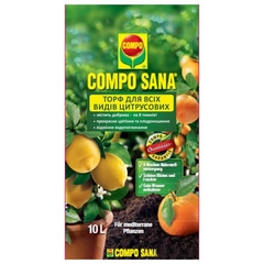 Торфосмесь для цитрусовых растений 10 л Compo Sana 1671