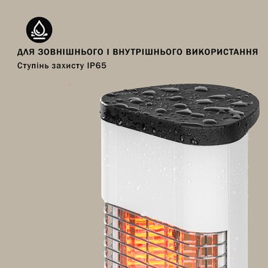 Інфрачервоний електричний обігрівач Heat Guru Plus 1,2 кВт Blumfeldt 10035096
