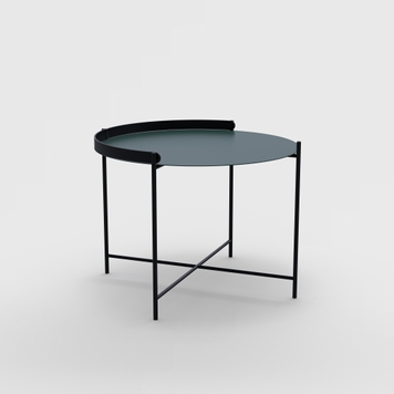 Стол-поднос EDGE TRAY TABLE Ø62, PINE GREEN Houe 10912-1112