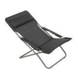Складной лежак TRANSABED dark grey Lafuma LFM2829-8902