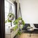 Підвіс для кашпо Macram&eacute; BOHO 120 см, чорне Lechuza 13899