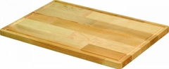 Кухонная доска разделочная деревянная 600×350×20мм с канавкой GM 5160009