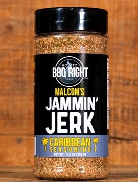 Американська приправа для барбекю Jammin' Jerk Malcom's SPICE-CARIBBEAN