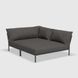 Модульний диван LEVEL2 COZY CORNER, RIGHT DARK GREY, BASIC Houe 22211-9851