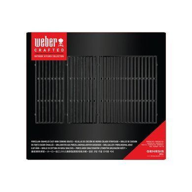 Фарфоровая эмалированная чугунная решетка Crafted для гриля Genesis 400 Weber 7854