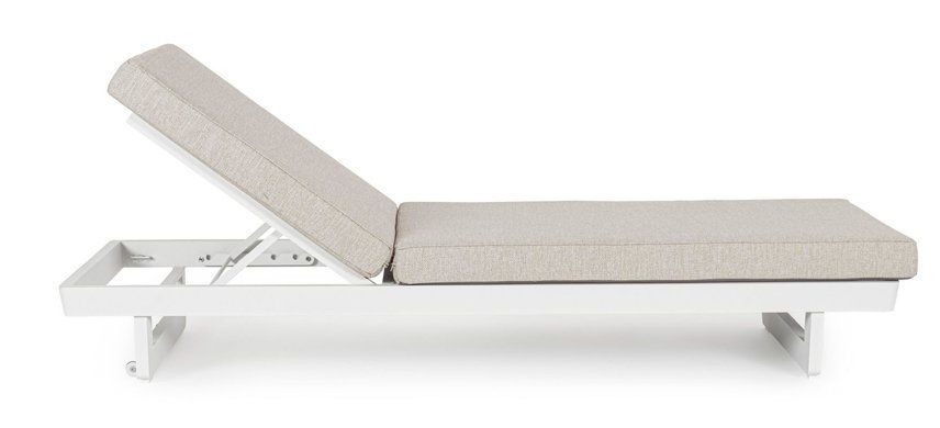 Шезлонг Infinity White bizzotto 0663429