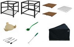 Каркасные столы в наборе с аксессуарами для XLarge Big Green Egg nabor-XL