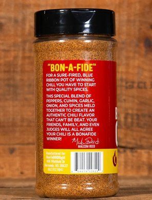 Американська приправа для барбекю Bonafide Chili Malcom's SPICE-CHILI