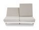 Шезлонг двойной Infinity White bizzotto 0663430
