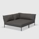Модульный диван LEVEL2 COZY CORNER, LEFT DARK GREY, BASIC Houe 22212-9851