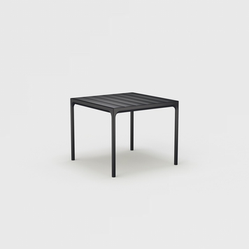 Обеденный стол FOUR DINING TABLE 90X90 CM, BLACK Houe 12401-2424