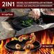 Чугунный котел 4,5 л с крышкой-пательной + книга рецептов, подъемник крышки И подставка Gussk&ouml;nig 589840