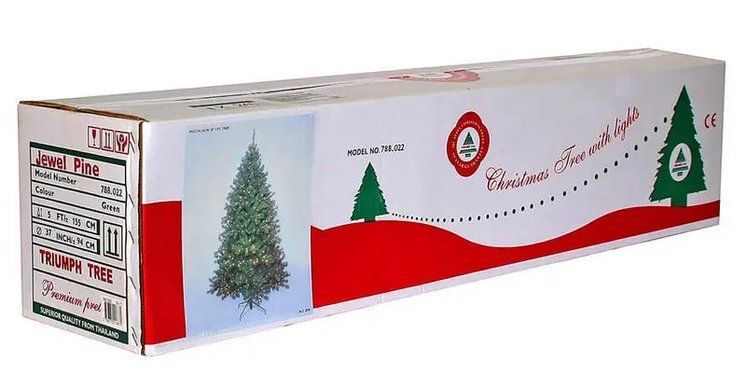 🎄 Штучна ялина Abies Nordmann 185 см з інеєм