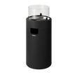 Уличный газовый камин NOVA LED M Black Enders 560033