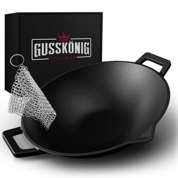 Чавунний вок 35 см Gusskoenig 171858