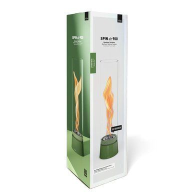 Биокамин&ndash;настольный огонь Spin air 900 enamel green Hoefats 00818