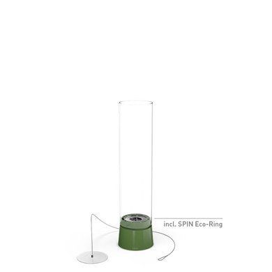 Биокамин&ndash;настольный огонь Spin air 900 enamel green Hoefats 00818