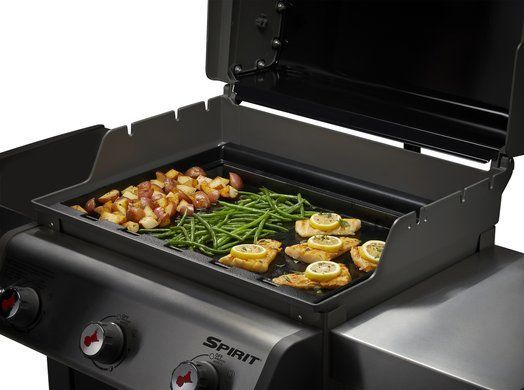 Повнорозмірна порцелянова емальована чавунна планча для Spirit серії 300 Weber 6790