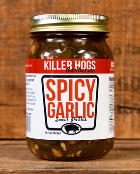 Маринованные огурцы Spicy Garlic Killer Hogs PIC-SPICYGARLIC