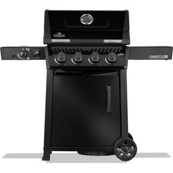 Газовый гриль Napoleon Freestyle PRO 425, 4-горелочный, с боковой SIZZLE ZONE, чёрный FP425DSIBPK-1-RC