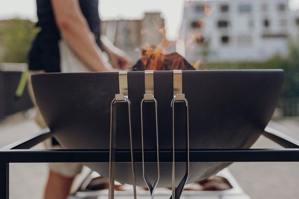 Набір інструментів для гриля BBQ (3 шт.) Hoefats 00756