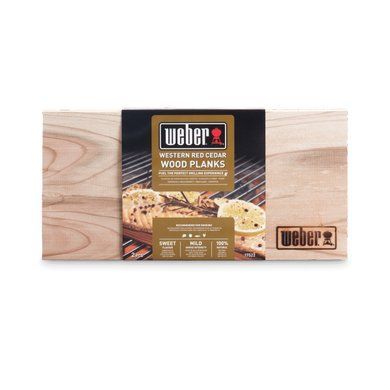 Доски кедровые для копчения, 2 шт, 15х30см Weber 17522