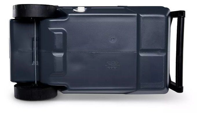 Изотермический контейнер на колёсах MAXCOLD LATITUDE 90 ROLLER, серый с синим, 85 л, Igloo 0342233448878